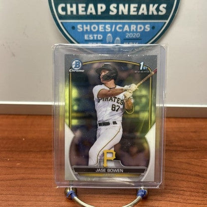 Cheap Sneaks Footwear/Sports Cards Baseball Card 2023 Bowman Chrome Jase Bowen #BCP-146  1st Bowman Pittsburgh Pirates