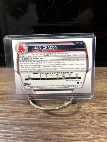 Cheap Sneaks Footwear/Sports Cards Baseball Card 2023 Bowman Chrome Juan Chacon #BCP-105  1st Bowman Boston Red Sox