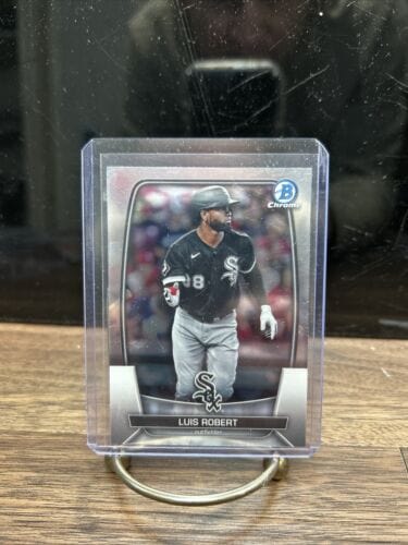 Cheap Sneaks Footwear/Sports Cards Baseball Card 2023 Bowman Chrome Luis Robert Chicago White Sox #76