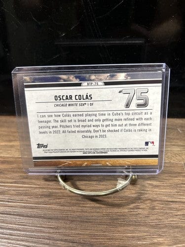 Cheap Sneaks Footwear/Sports Cards Baseball Card 2023 Bowman Chrome Oscar Colas Bowman Scouts Top 100 Chicago White Sox