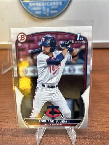 Cheap Sneaks Footwear/Sports Cards Baseball Card 2023 Bowman Chrome Prospect Edouard Julien #BCP-82 1st Twins Baseball