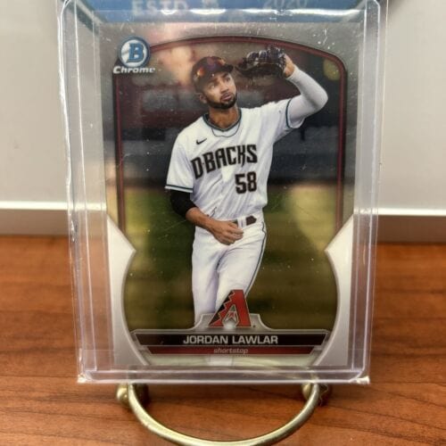 Cheap Sneaks Footwear/Sports Cards Baseball Card 2023 Bowman Chrome Prospect Jordan Lawler #BCP-92 Diamondbacks Prospec