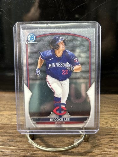 Cheap Sneaks Footwear/Sports Cards Baseball Card 2023 Bowman Chrome Prospects Brooks Lee Minnesota Twins #BCP-31 M*