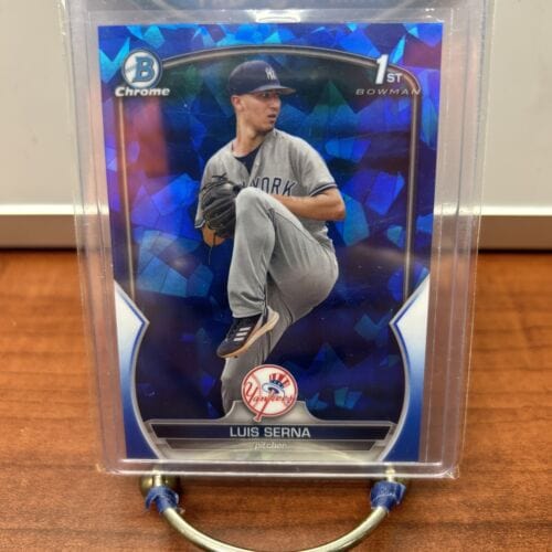 Cheap Sneaks Footwear/Sports Cards Baseball Card 2023 Bowman Chrome Sapphire Luis Serna 1st Prospect #BCP-168 New York