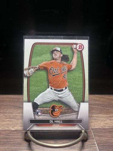 Cheap Sneaks Footwear/Sports Cards Baseball Card 2023 Bowman DL Hall RC  Baltimore Orioles Rookie Baseball Card  #9
