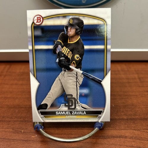 Cheap Sneaks Footwear/Sports Cards Baseball Card 2023 Bowman Draft #BD-83 Samuel Zavala Paper Prospect