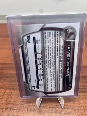 Cheap Sneaks Footwear/Sports Cards Baseball Card 2023 Bowman Draft #BDC-95 Travis Honeyman Chrome