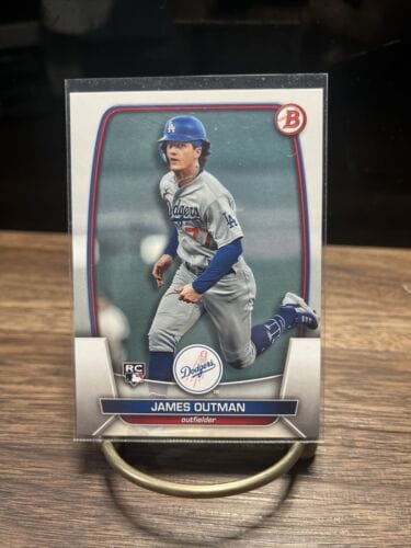 Cheap Sneaks Footwear/Sports Cards Baseball Card 2023 Bowman James Outman Rookie Card RC Los Angeles Dodgers #13