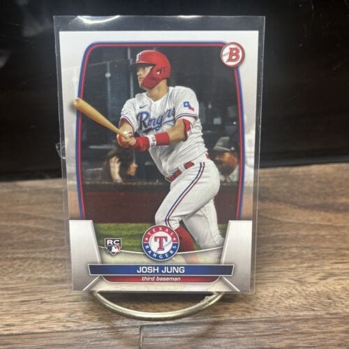 Cheap Sneaks Footwear/Sports Cards Baseball Card 2023 Bowman Josh Jung #43  RC Texas Rangers Baseball Card