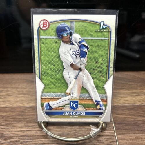 Cheap Sneaks Footwear/Sports Cards Baseball Card 2023 Bowman Juan Olmos #BP-136 Prospects 1st Bowman Kansa City Royals