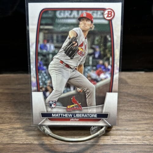 Cheap Sneaks Footwear/Sports Cards Baseball Card 2023 Bowman Matthew Liberatore #48  RC St. Louis Cardinals Baseball Ca