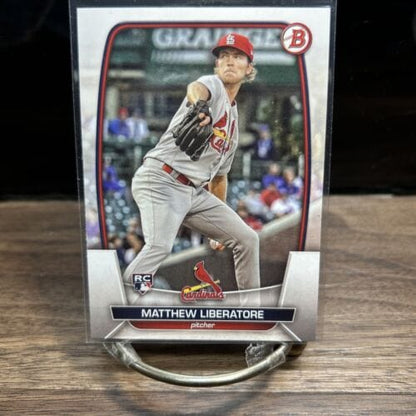 Cheap Sneaks Footwear/Sports Cards Baseball Card 2023 Bowman Matthew Liberatore #48  RC St. Louis Cardinals Baseball Ca