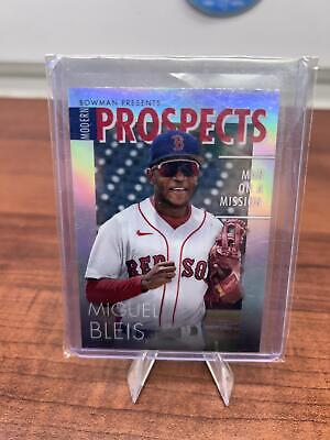 Cheap Sneaks Footwear/Sports Cards Baseball Card 2023 Bowman #MP-5 Miguel Bleis Modern Prospects