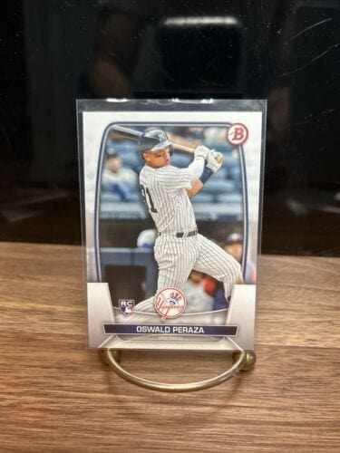 Cheap Sneaks Footwear/Sports Cards Baseball Card 2023 Bowman Oswald Peraza #70  RC New York Yankees Baseball Card