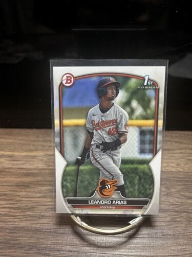 Cheap Sneaks Footwear/Sports Cards Baseball Card 2023 Bowman Paper Base #BP-84 Leandro Arias - Baltimore Orioles