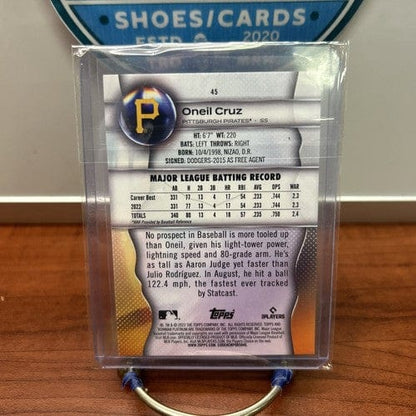 Cheap Sneaks Footwear/Sports Cards Baseball Card 2023 Bowman Platinum #45 Oneil Cruz Pittsburgh Pirates