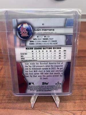 Cheap Sneaks Footwear/Sports Cards Baseball Card 2023 Bowman Platinum #65 Iván Herrera