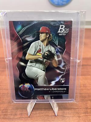 Cheap Sneaks Footwear/Sports Cards Baseball Card 2023 Bowman Platinum #9 Matthew Liberatore