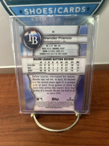 Cheap Sneaks Footwear/Sports Cards Baseball Card 2023 Bowman Platinum Baseball # 20 Wander Franco