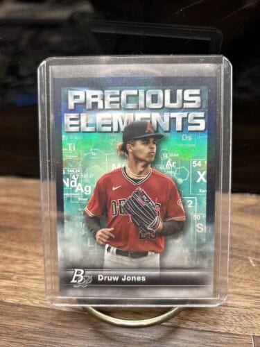 Cheap Sneaks Footwear/Sports Cards Baseball Card 2023 Bowman Platinum Druw Jones Precious Elements #PE-16 Arizona Diamo