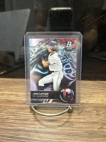 Cheap Sneaks Footwear/Sports Cards Baseball Card 2023 Bowman Platinum Joe Lampe TOP-50. Cleveland Guardians
