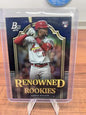 Cheap Sneaks Footwear/Sports Cards Baseball Card 2023 Bowman Platinum #RR-19 Jordan Walker Renowned Rookies