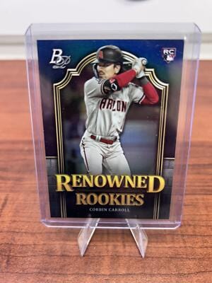 Cheap Sneaks Footwear/Sports Cards Baseball Card 2023 Bowman Platinum #RR-7 Corbin Carroll Renowned Rookies
