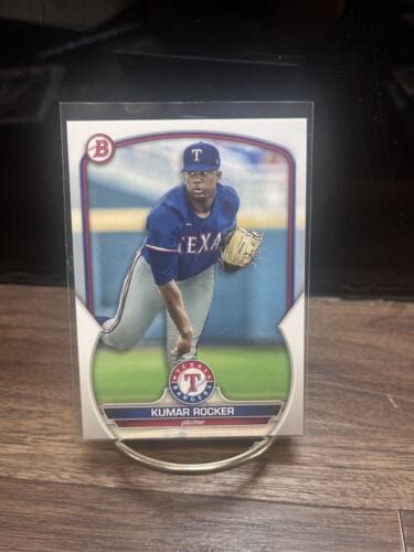 Cheap Sneaks Footwear/Sports Cards Baseball Card 2023 Bowman - Prospects #BP-39 Kumar Rocker Texas Rangers