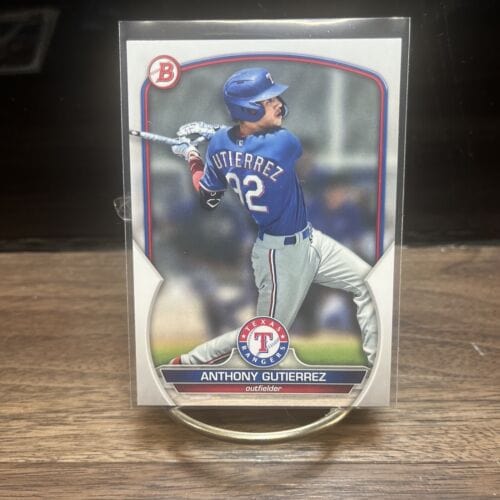 Cheap Sneaks Footwear/Sports Cards Baseball Card 2023 Bowman - Prospects #BP-85 Anthony Gutierrez (RC) Texas Rangers Ou