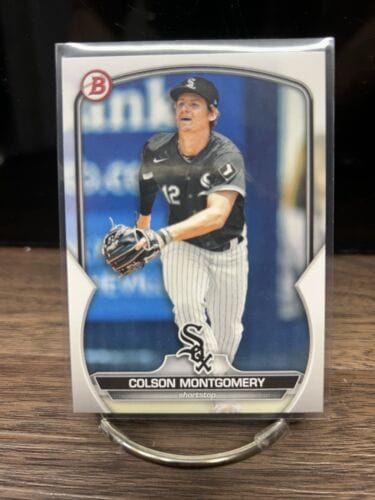 Cheap Sneaks Footwear/Sports Cards Baseball Card 2023 Bowman Prospects Colson Montgomery #BP-48 Chicago White Soxs