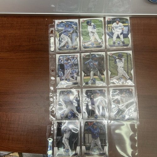 Cheap Sneaks Footwear/Sports Cards Baseball Card 2023 Bowman Prospects Kansas City Royals Team Set 11 Cards Total