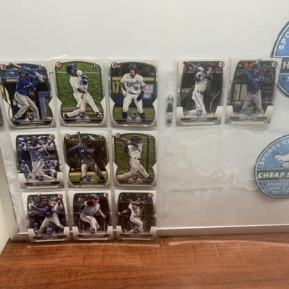 Cheap Sneaks Footwear/Sports Cards Baseball Card 2023 Bowman Prospects Kansas City Royals Team Set 11 Cards Total