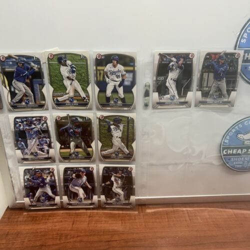 Cheap Sneaks Footwear/Sports Cards Baseball Card 2023 Bowman Prospects Kansas City Royals Team Set 11 Cards Total