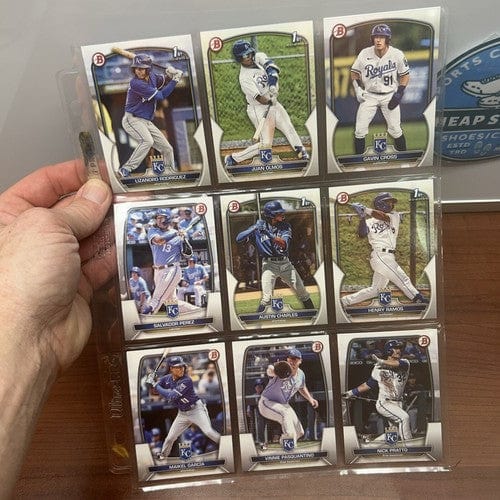 Cheap Sneaks Footwear/Sports Cards Baseball Card 2023 Bowman Prospects Kansas City Royals Team Set 11 Cards Total