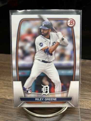 Cheap Sneaks Footwear/Sports Cards Baseball Card 2023 Bowman Riley Greene #90 RC Detroit Tigers Baseball Card