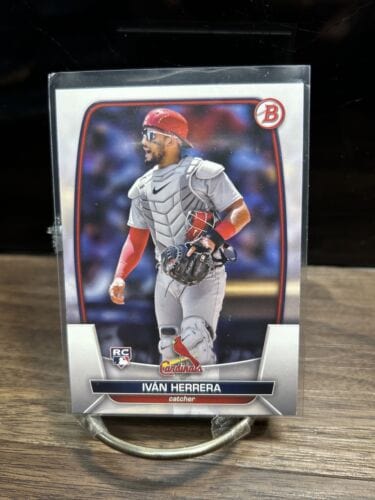 Cheap Sneaks Footwear/Sports Cards Baseball Card 2023 Bowman Rookie Rc Ivan Herrera #30 St. Louis Cardinals