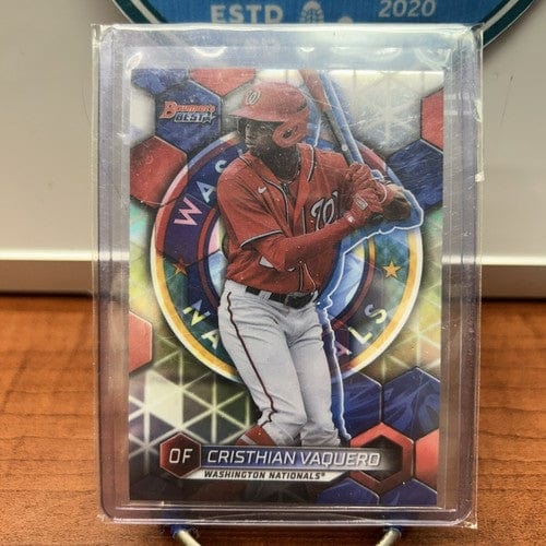 Cheap Sneaks Footwear/Sports Cards Baseball Card 2023 Bowman’s Best Cristhian Vaquero #TP-13 Top Prospect Refractor N