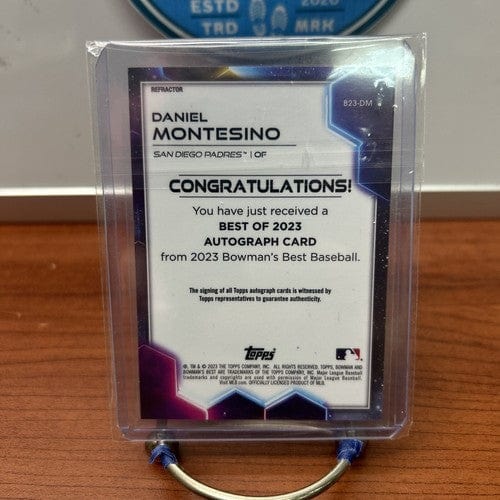 Cheap Sneaks Footwear/Sports Cards Baseball Card 2023 Bowman's Best Daniel Montesino Autograph #B23-DM San Diego Padres
