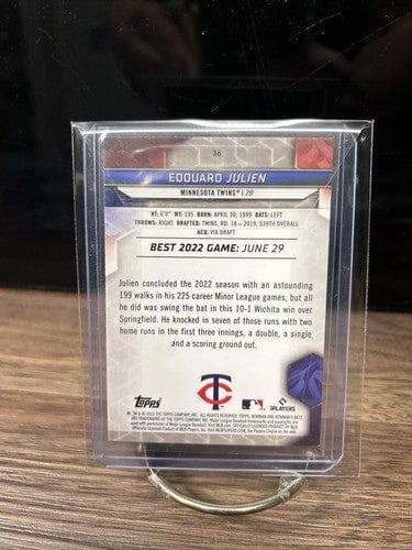 Cheap Sneaks Footwear/Sports Cards Baseball Card 2023 Bowman's Best Edouard Julien Rookie RC Minnesota Twins
