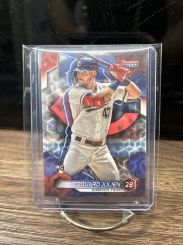 Cheap Sneaks Footwear/Sports Cards Baseball Card 2023 Bowman's Best Edouard Julien Rookie RC Minnesota Twins