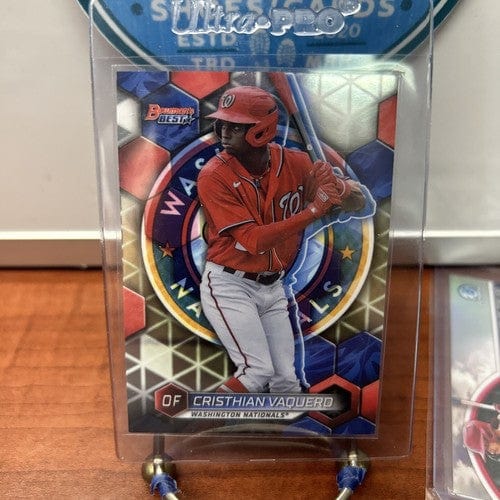 Cheap Sneaks Footwear/Sports Cards Baseball Card 2023 Bowman's Best - Top Prospects #TP-13 Cristhian Vaquero Washington