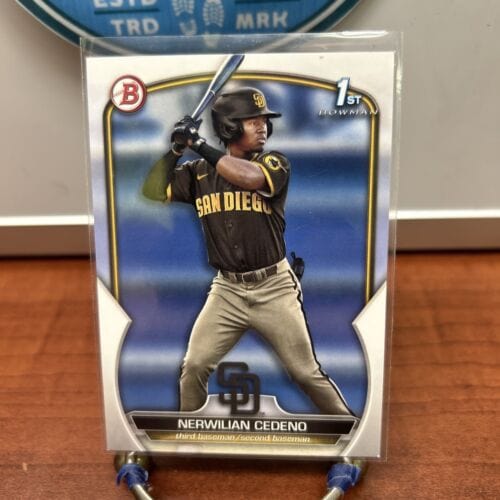 Cheap Sneaks Footwear/Sports Cards Baseball Card 2023 Bowman San Diego Padres Nerwillian Cedeno 1st Bowman card