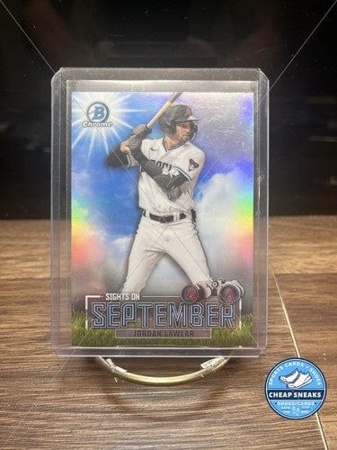 Cheap Sneaks Footwear/Sports Cards Baseball Card 2023 Bowman - Sights on September #SOS-1 Jordan Lawlar (RC) - Diamondb