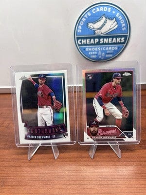 Cheap Sneaks Footwear/Sports Cards Baseball Card 2023 BRADEN SHEWMAKE Topps Chrome Update Series - Youthquake Braden Shewmake #YQ-94 (R