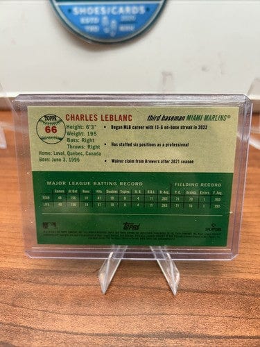 Cheap Sneaks Footwear/Sports Cards Baseball Card 2023 Chrome Platinum Toile Fuchsia Shimmer Refractor Charles Leblanc /