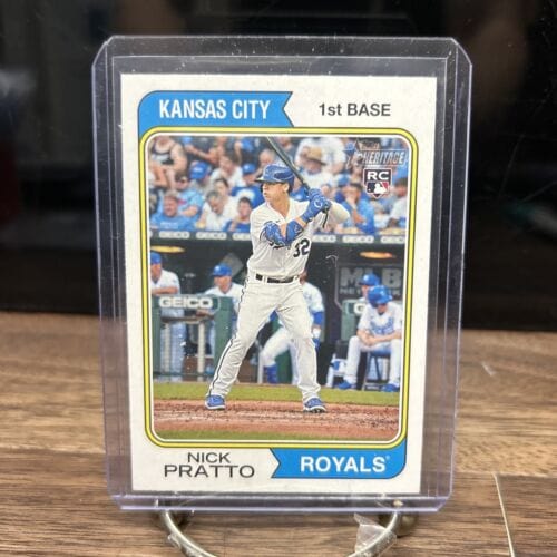 Cheap Sneaks Footwear/Sports Cards Baseball Card 2023 Heritage Base #94 Nick Pratto - Kansas City Royals