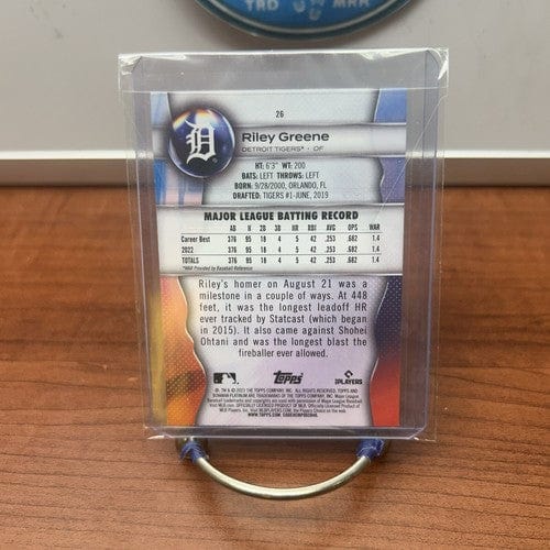 Cheap Sneaks Footwear/Sports Cards Baseball Card 2023 Riley Greene Bowman Platinum Rookie Card RC No. 26 Detroit Tigers