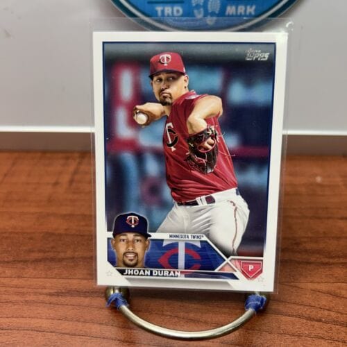 Cheap Sneaks Footwear/Sports Cards Baseball Card 2023 Series 1 Base #218 Jhoan Duran Minnesota Twins