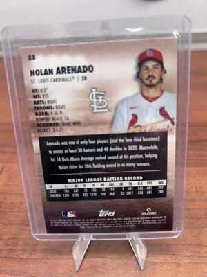 Cheap Sneaks Footwear/Sports Cards Baseball Card 2023 Stadium Club #88 Nolan Arenado