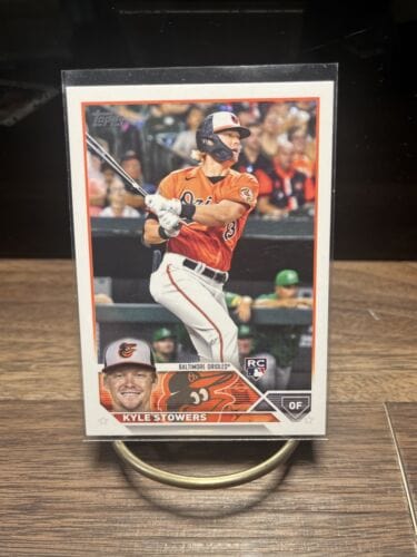 Cheap Sneaks Footwear/Sports Cards Baseball Card 2023 Topps #156 Kyle Stowers, Baltimore Orioles (RC) - Base Rookie Car